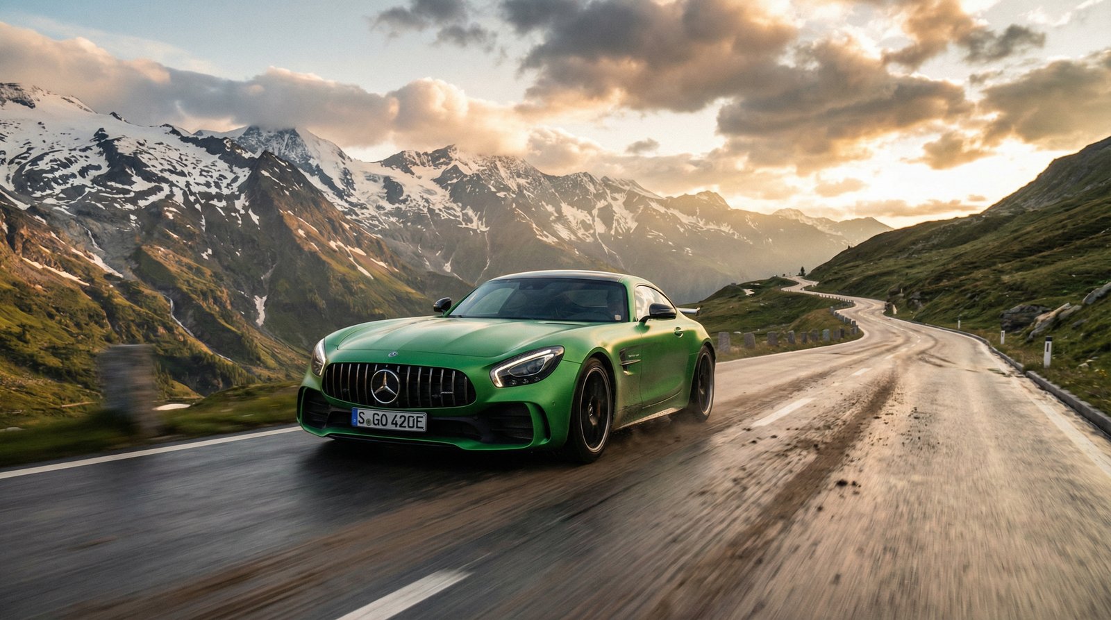 91奔驰AMG山路视频